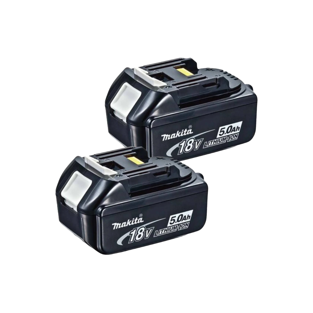 Makita 18V LXT Brushless 125mm Angle Grinder Kit with 2 x 5.0Ah Batteries